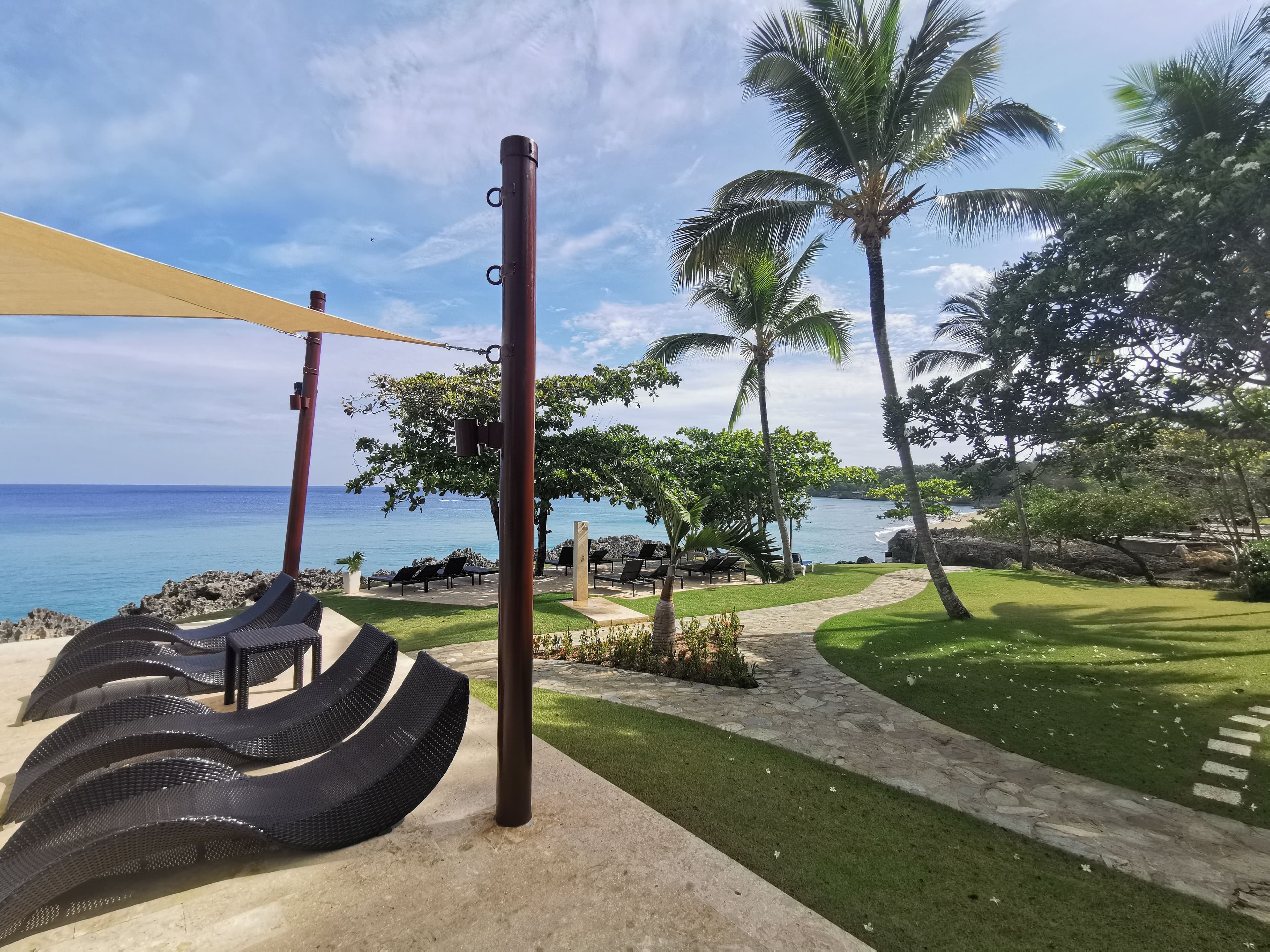 1-Bedroom Beachfront Apartment with Partial Ocean Views in Sosúa — View