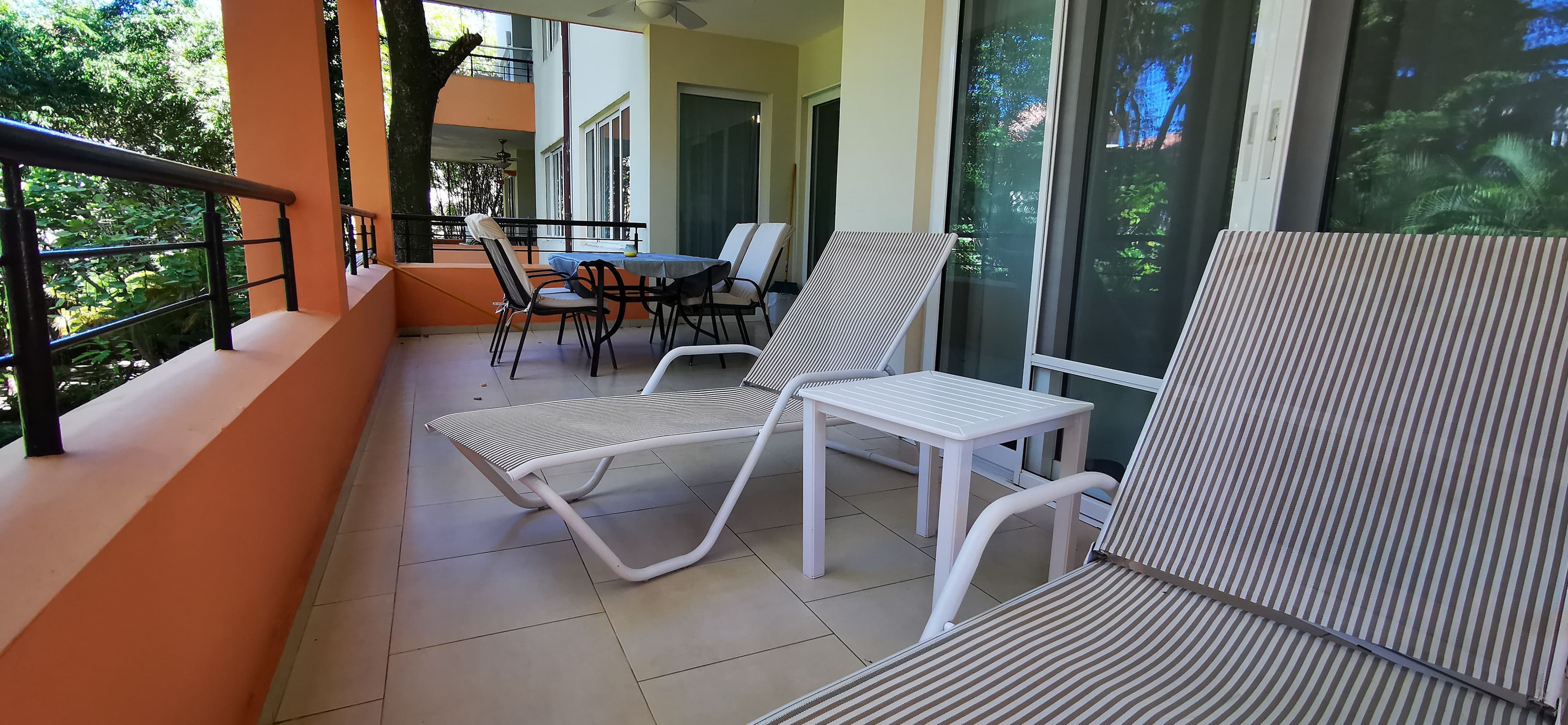 1-Bedroom Beachfront Apartment with Partial Ocean Views in Sosúa — Terrace
