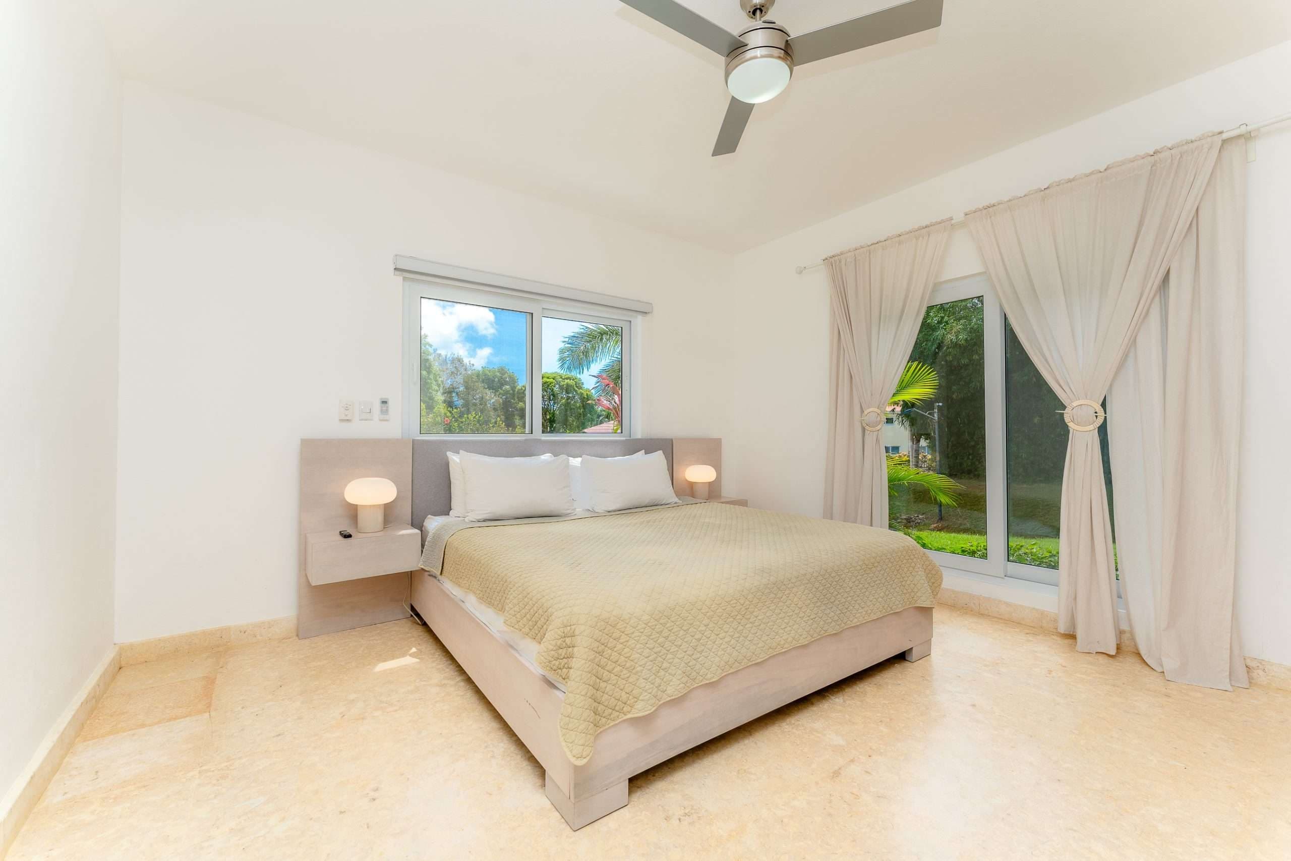 4-Bedroom Modern Villa with Private Pool in Sosúa, Built in 2022 — Bedroom