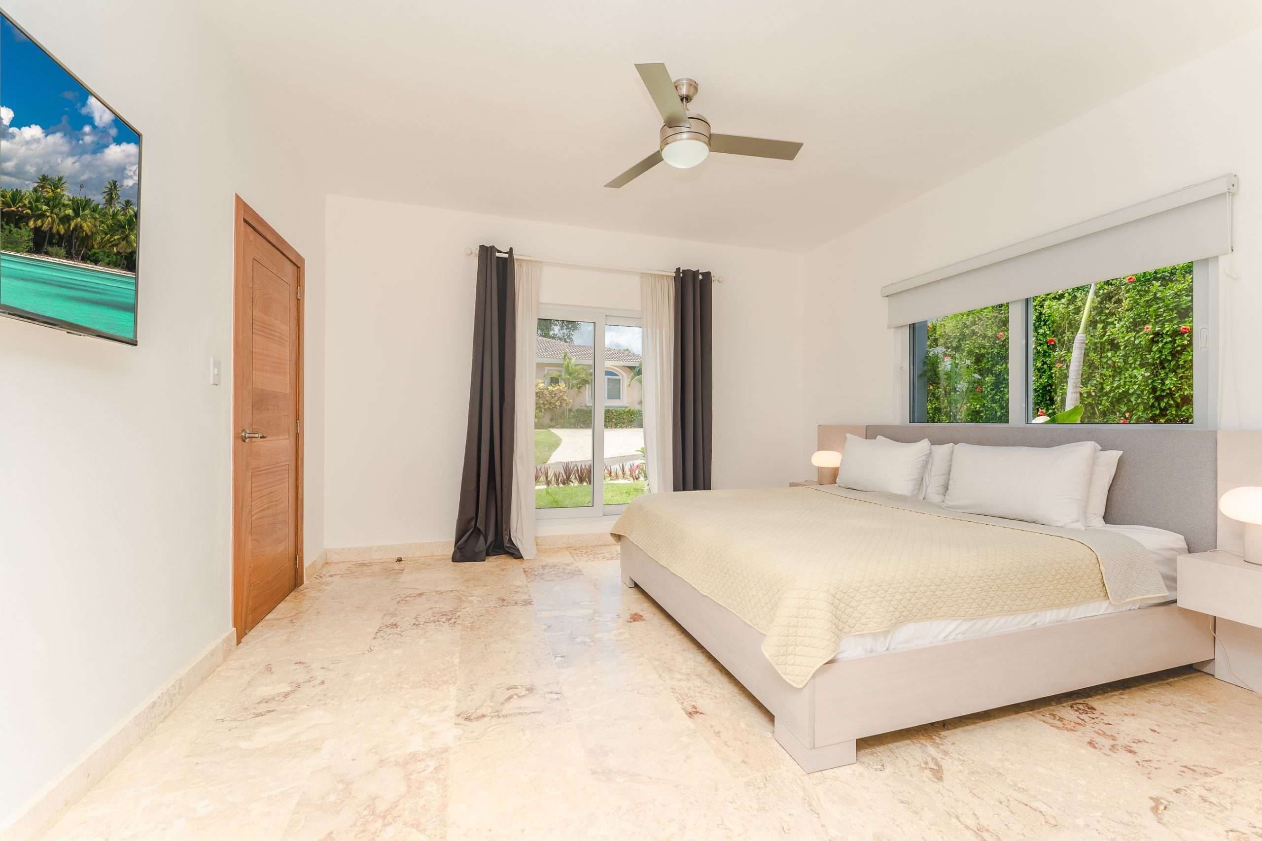 4-Bedroom Modern Villa with Private Pool in Sosúa, Built in 2022 — Bedroom