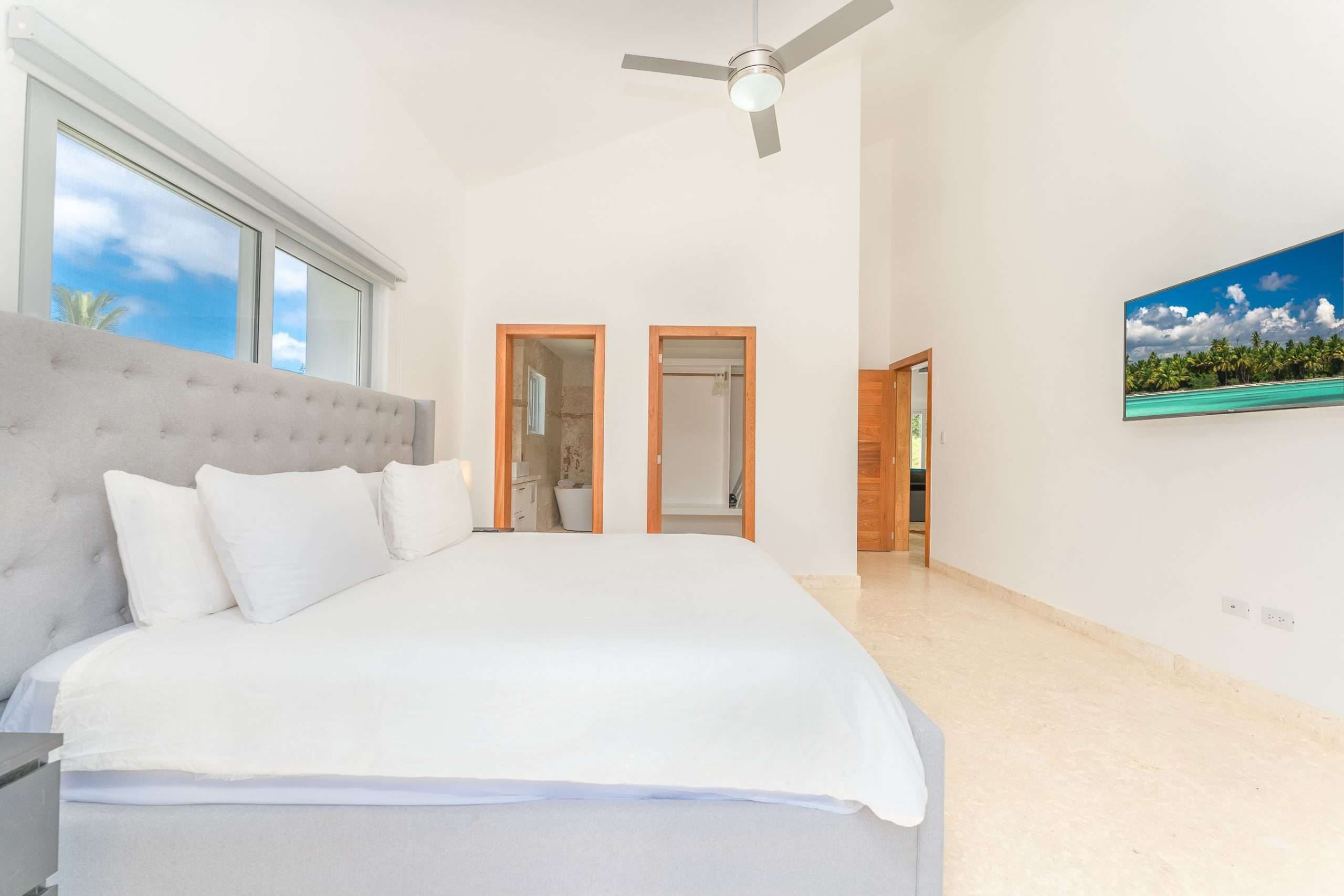 4-Bedroom Modern Villa with Private Pool in Sosúa, Built in 2022 — Bedroom