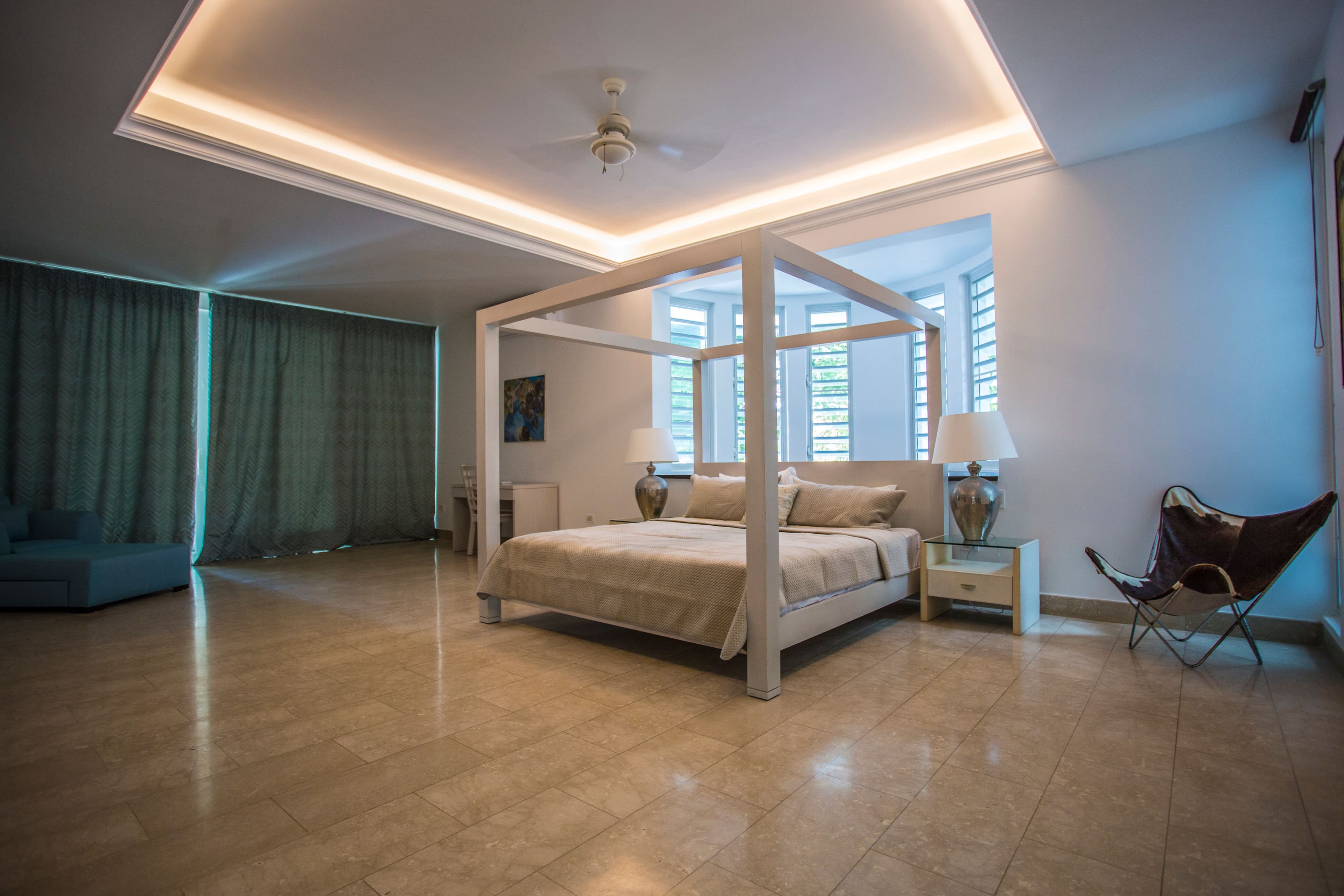 6-Bedroom Oceanfront Estate with Private Beach Access in Sosúa — Bedroom