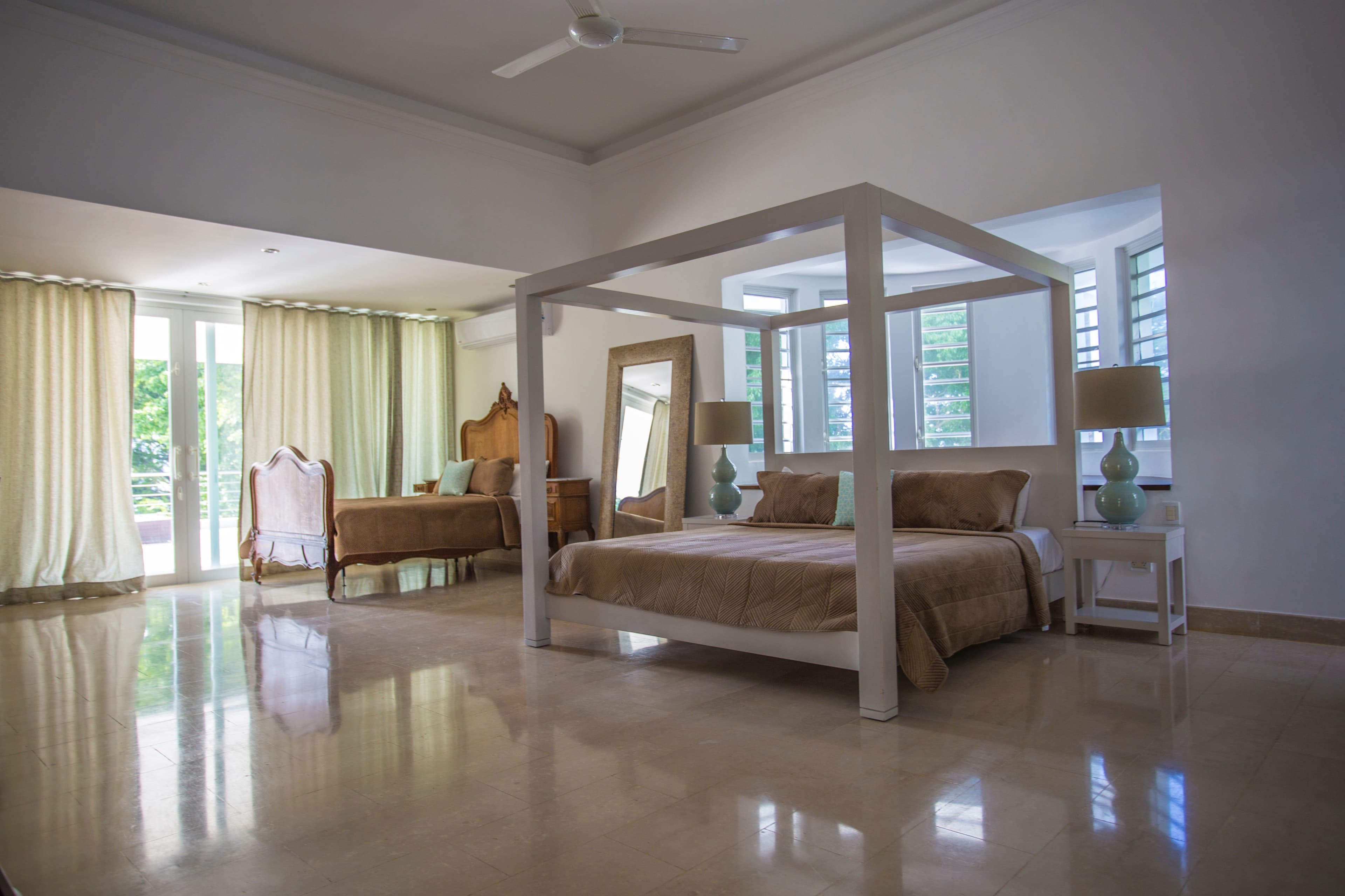 6-Bedroom Oceanfront Estate with Private Beach Access in Sosúa — Bedroom