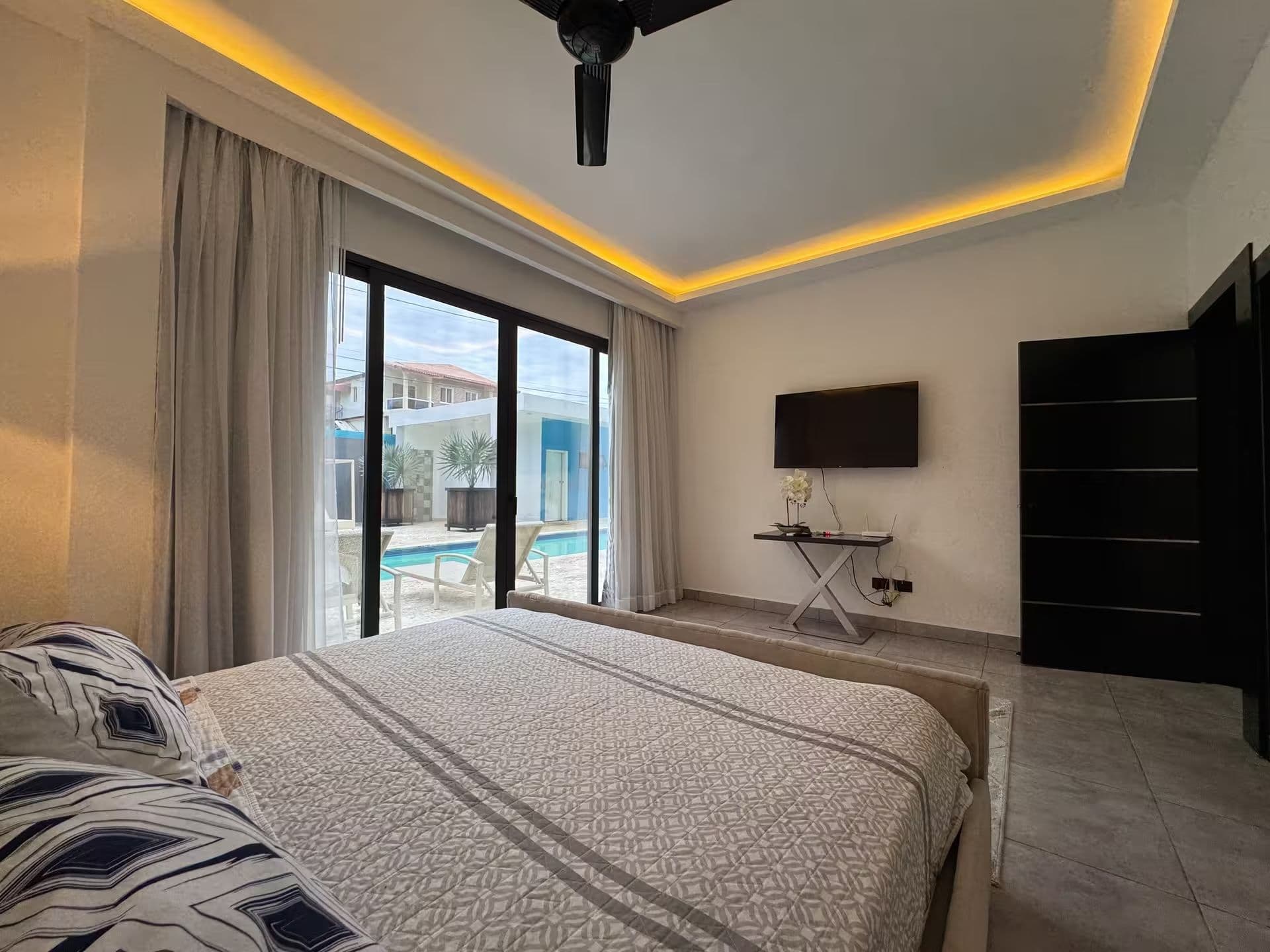 50 m² Furnished Studio for Rent with Pool Access in Sosúa, photo 9