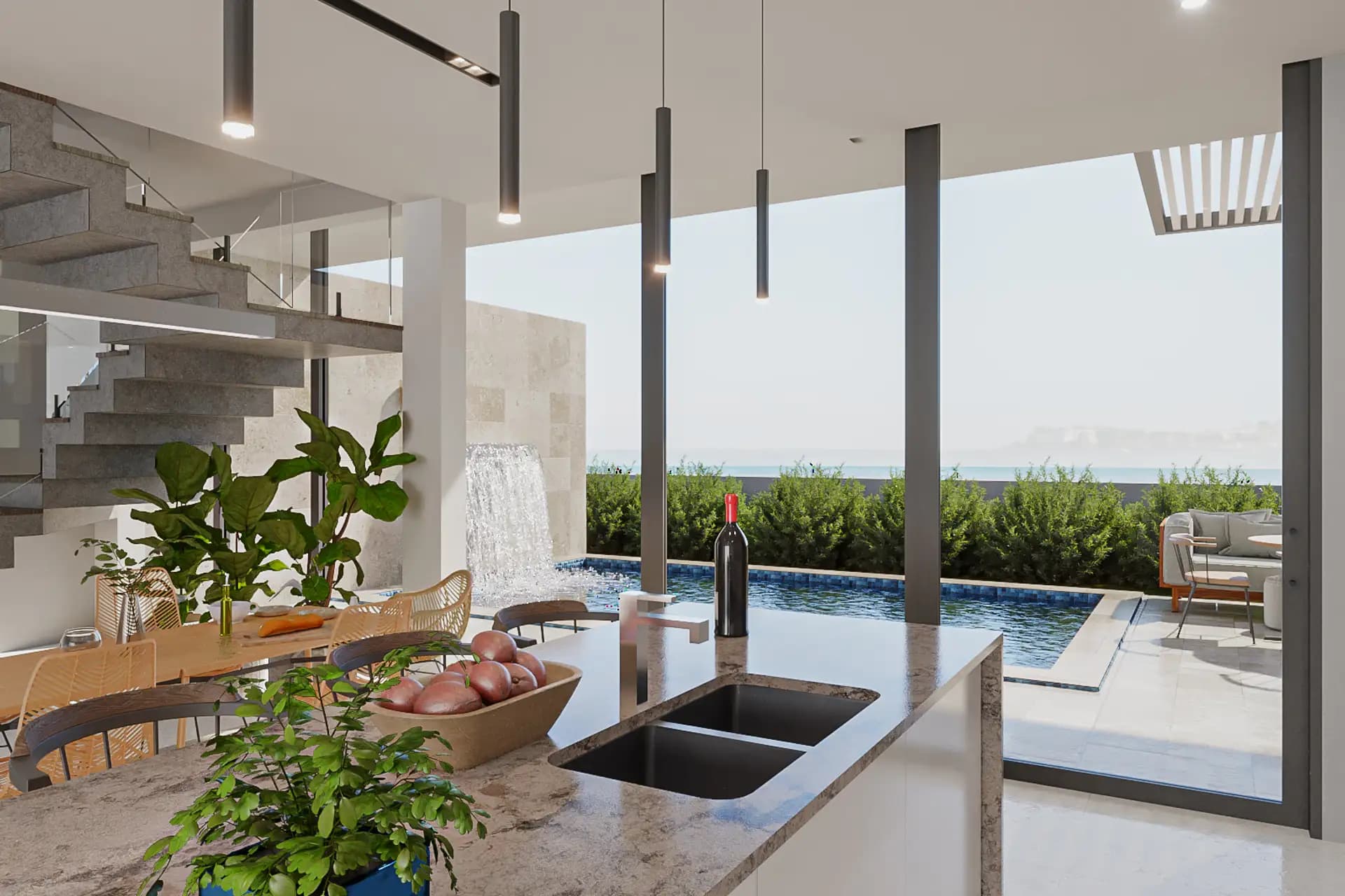 3-Bedroom Beachfront Villa with Ocean Views in Cabarete East, East Cabarete