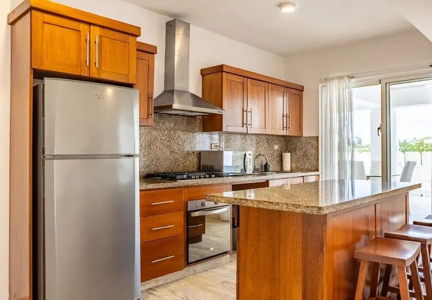 Appartement 3 chambres avec financement vendeur à Sosúa Ocean Village — Kitchen