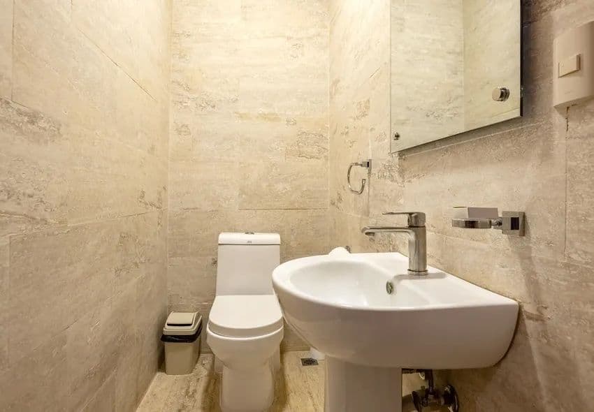 Appartement 3 chambres avec financement vendeur à Sosúa Ocean Village — Guest toilet