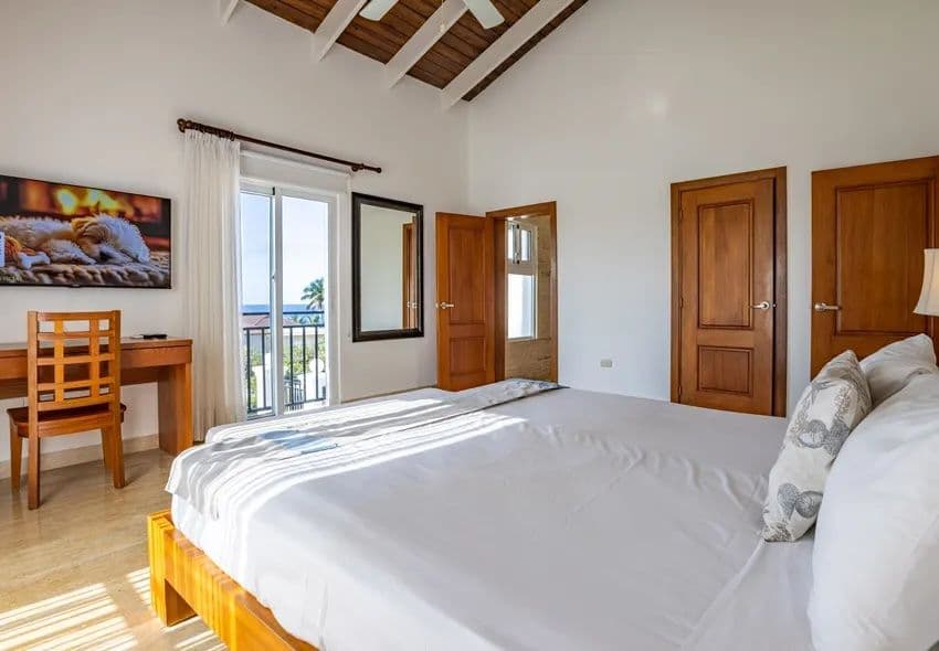 Wohnung mit 2 Schlafzimmern, Meerblick und Eigentümerfinanzierung in Sosúa — Schlafzimmer