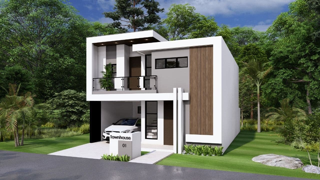2-Bedroom Townhouse with Private Plunge Pool in Sosúa — Exterior