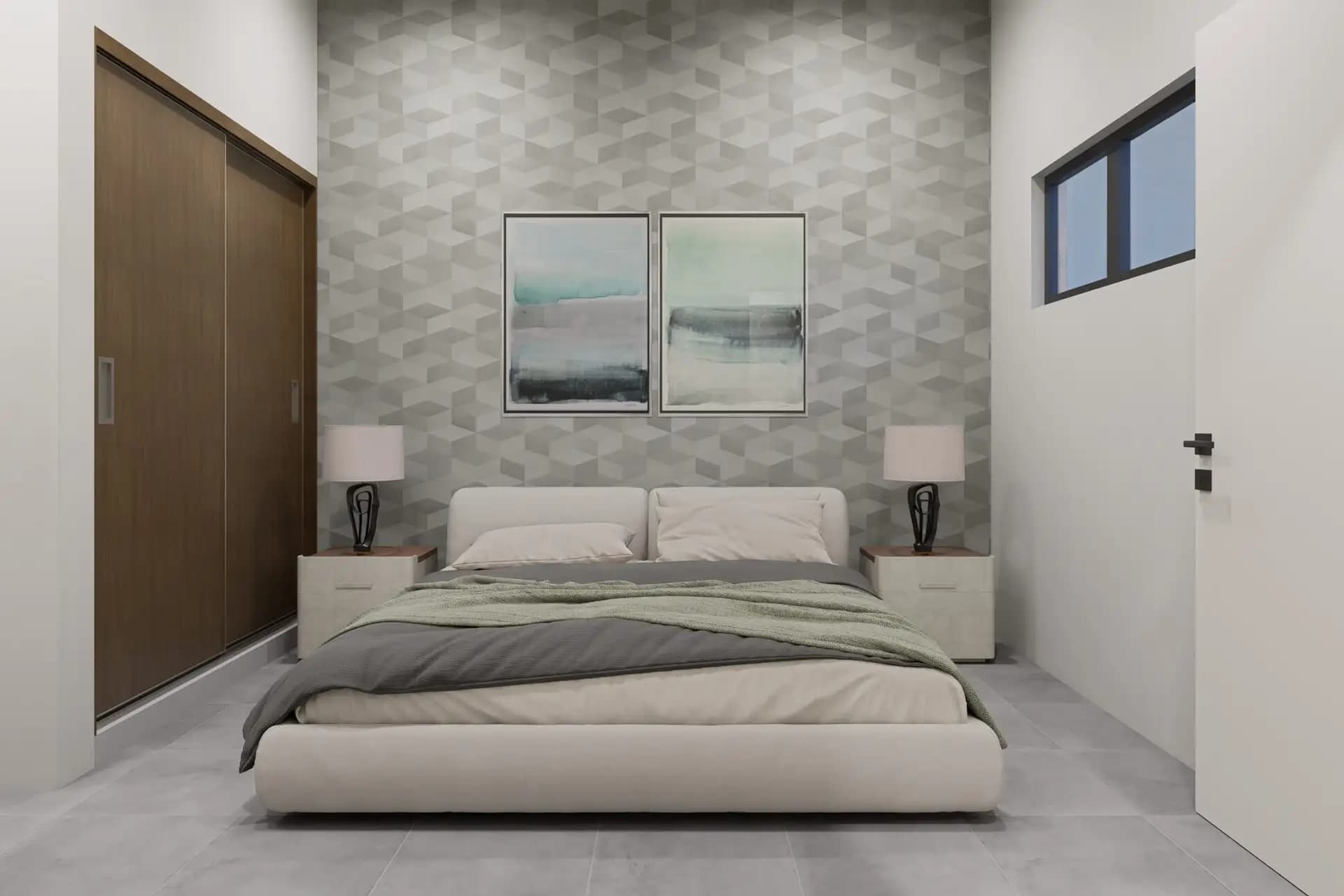 2-Bedroom Townhouse with Private Plunge Pool in Sosúa — Bedroom