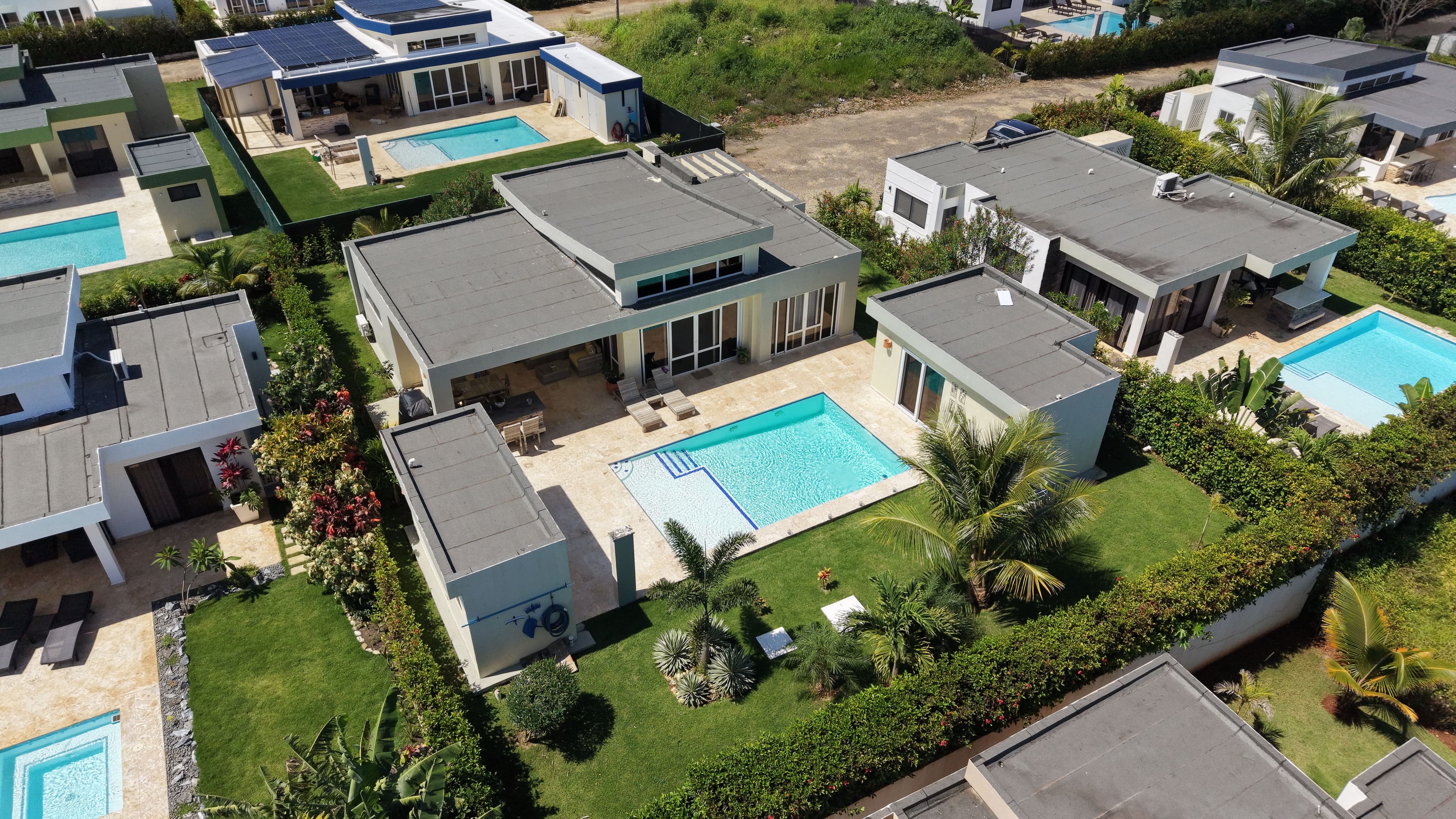 3-Bedroom Ocean View Villa with Pool in Casa Linda, Sosúa — Außenansicht