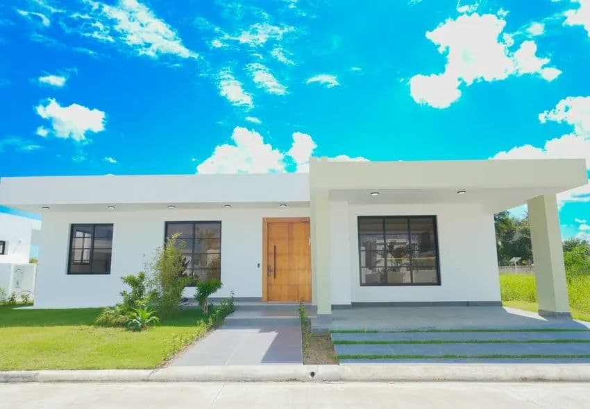 Neubauvilla mit 3 Schlafzimmern und privatem Pool im Sosúa Ocean Village