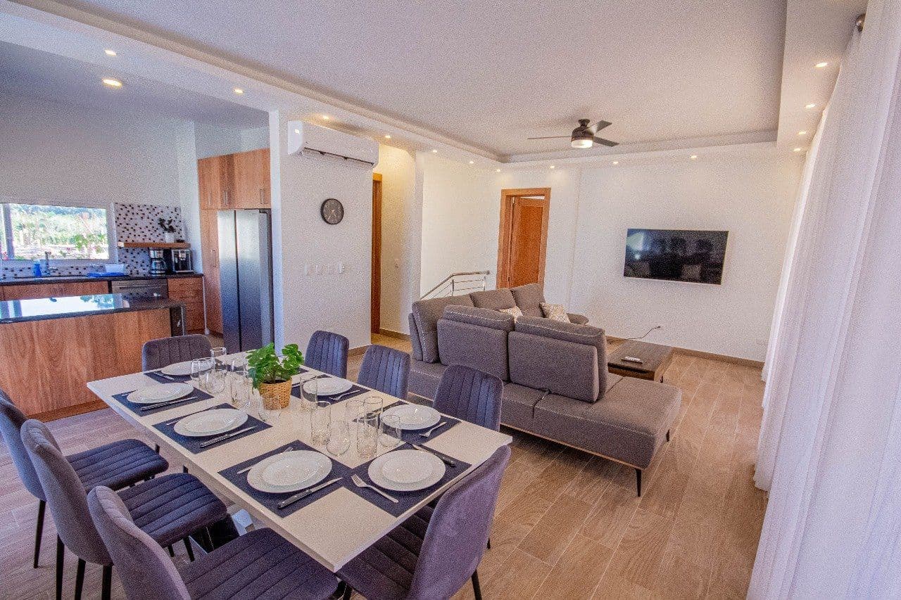 Villa mit 3 Schlafzimmern, Pool und Meerblick nahe Kite Beach in Cabarete, Foto 13