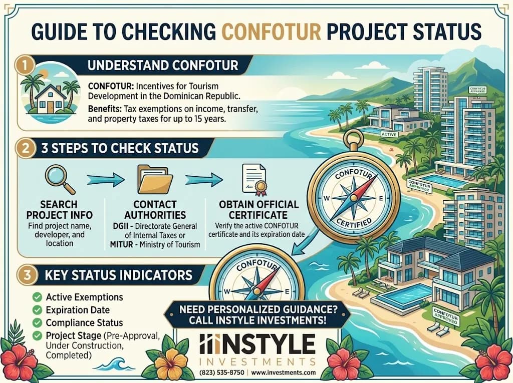 CONFOTUR Approved Projects: How to Check a Project's Status