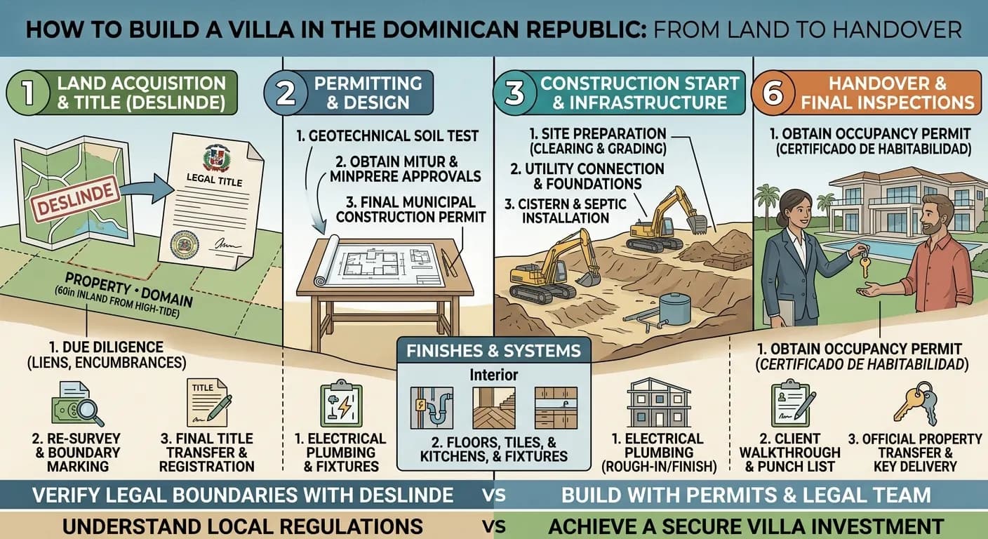 How to Build a Villa in the Dominican Republic: From Land to Handover