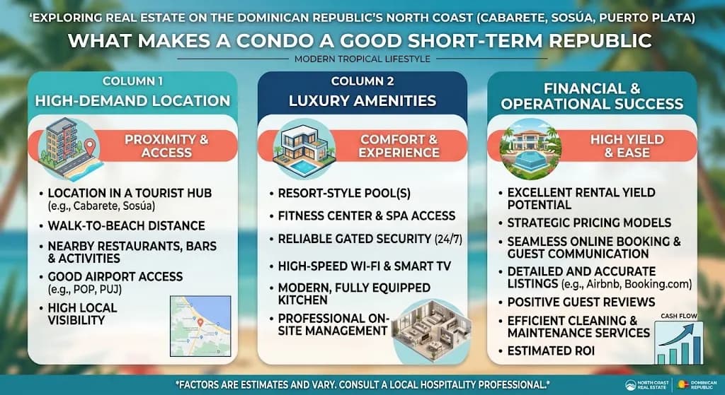What Makes a Condo a Good Short-Term Rental in the Dominican Republic