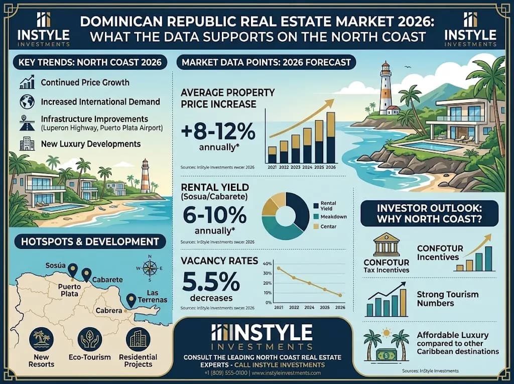 Dominican Republic Real Estate Market 2026: What the Data Supports on the North Coast